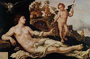 Venus and Cupid Maarten van Heemskerck